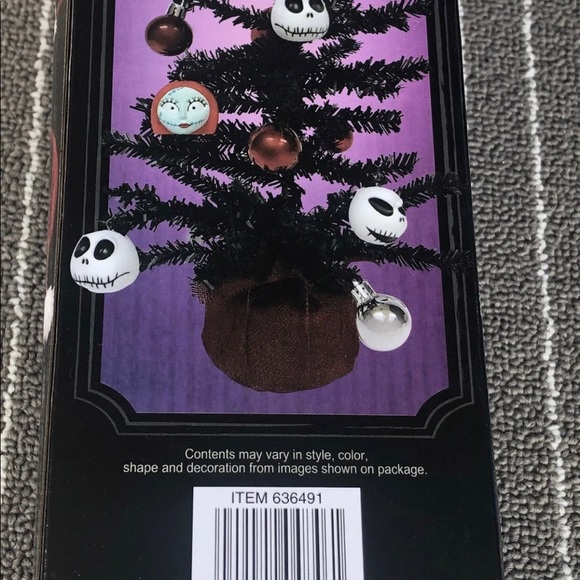 Disney Tim Burtons The Nightmare Before Christmas Decorated Tree 16" OB. - Picture 3 of 4